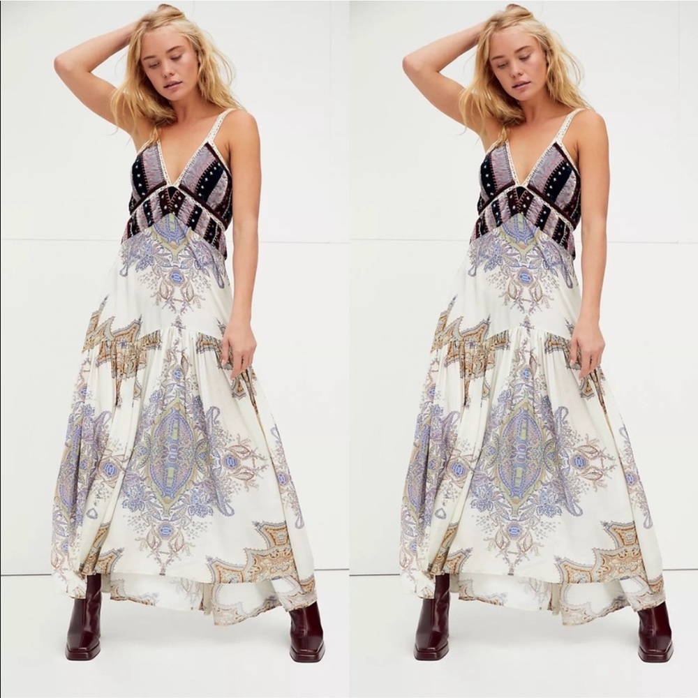 FREE PEOPLE SUNDANCE MAXI DRESS NEW